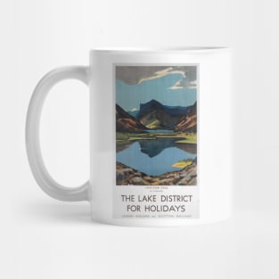 The Lake District - Vintage Railway Travel Poster - 1923-1939 Mug